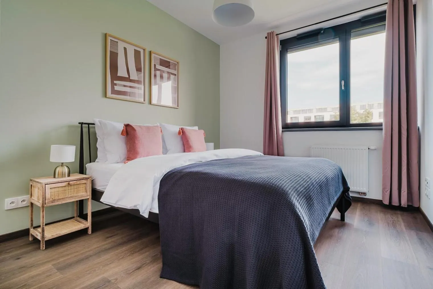 Апартаменты Blueground Prague 3 New Build Balcony Prg-37