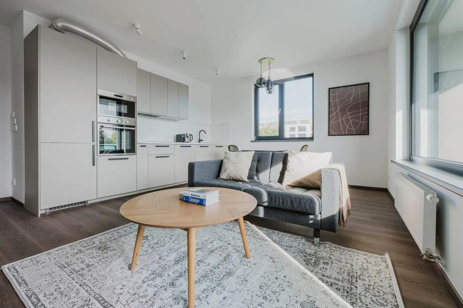 Апартаменты Blueground Prague 3 New Build Balcony Prg-37