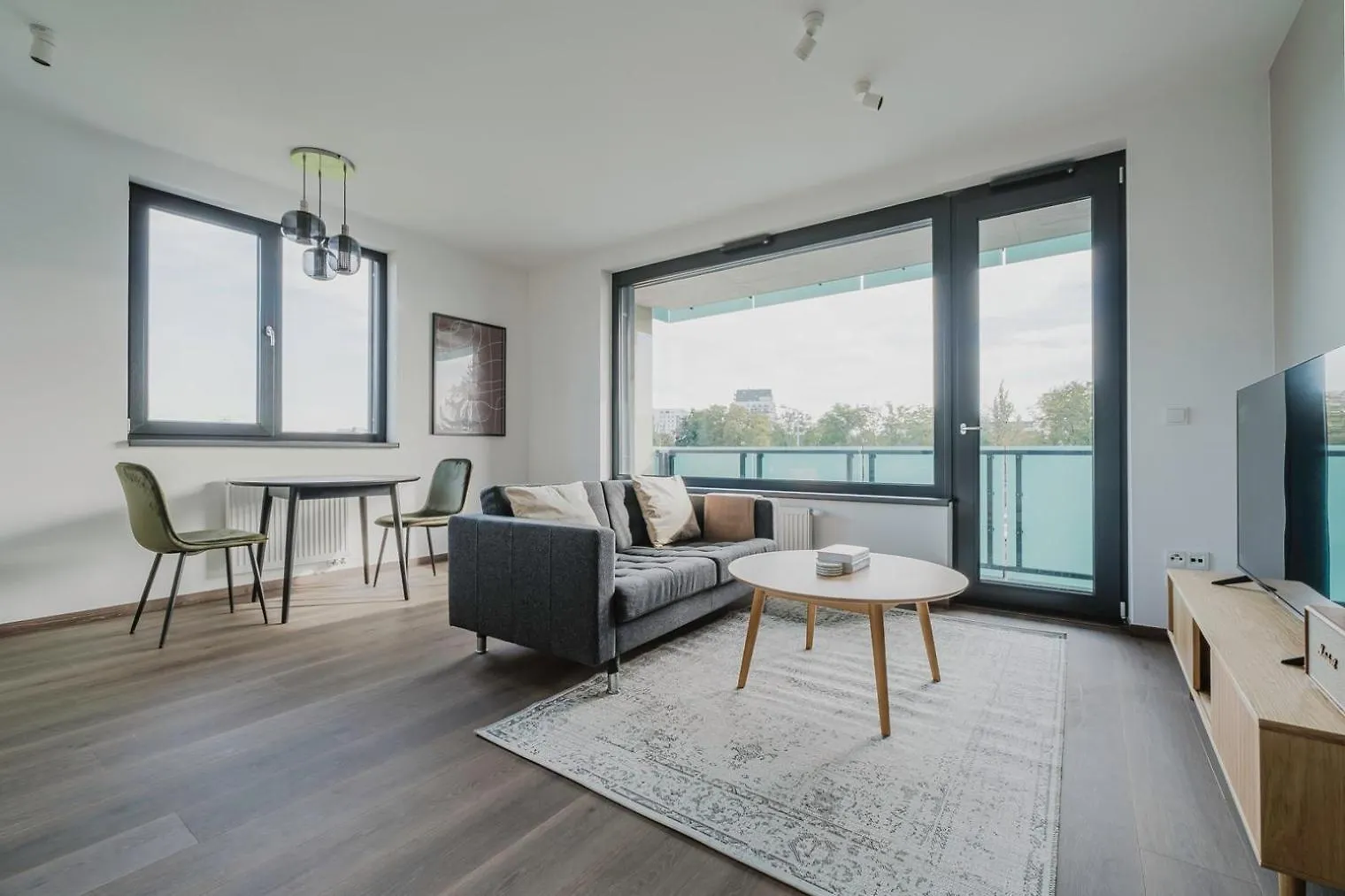 Апартаменты Blueground Prague 3 New Build Balcony Prg-37